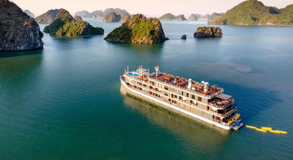 Tag 4: Ausflug zum Naturwunder der Welt – Kreuzfahrt in der Halong-Bucht (F/M/A)