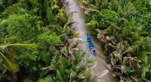 Tag 6: Kreuzfahrt durch das mächtige Mekong-Delta (B/L) – Gruppenausflug