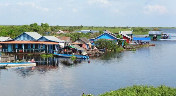 Tag 12: Erkunden Sie die schwimmenden Dörfer des Tonle-Sap-Sees (F)