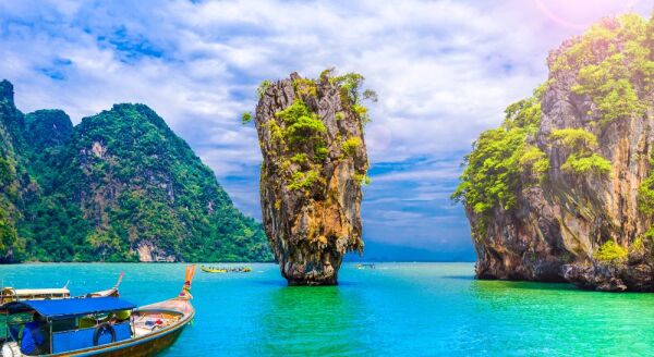 Tag 8: Ausflug zur Phang-Nga-Bucht (als Gruppentour) (F/M)